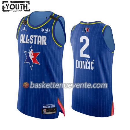 Maillot Basket Dallas Mavericks Luka Dončić 2 2020 All-Star Jordan Brand Kobe Forever Bleu Swingman - Enfant